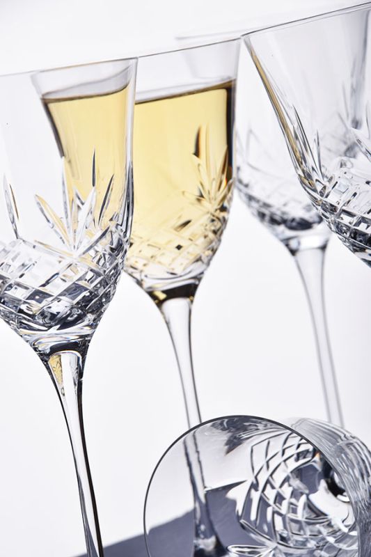 Blenheim Crystal White Wine Glasses