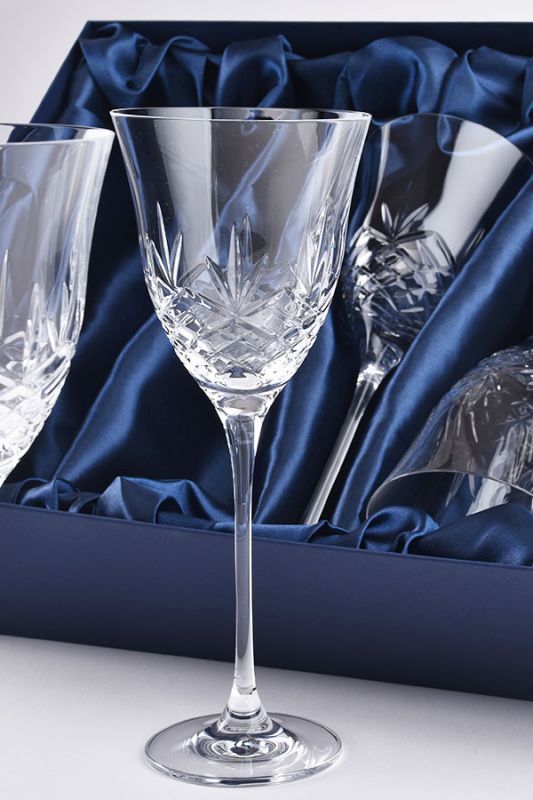 Blenheim Lead-Free Crystal Wine Glasses, Set of 6 