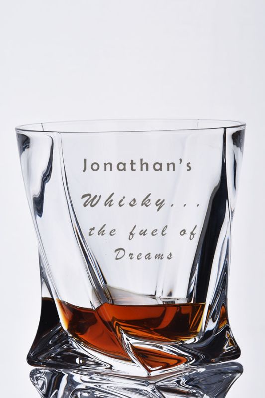 Engraved Whisky Glass Gift | Whisky ... The Fuel of Dreams